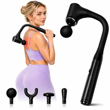 iKyoor Massage Gun Brushless Extended Handle Deep Tissue Electric Massage Hammer