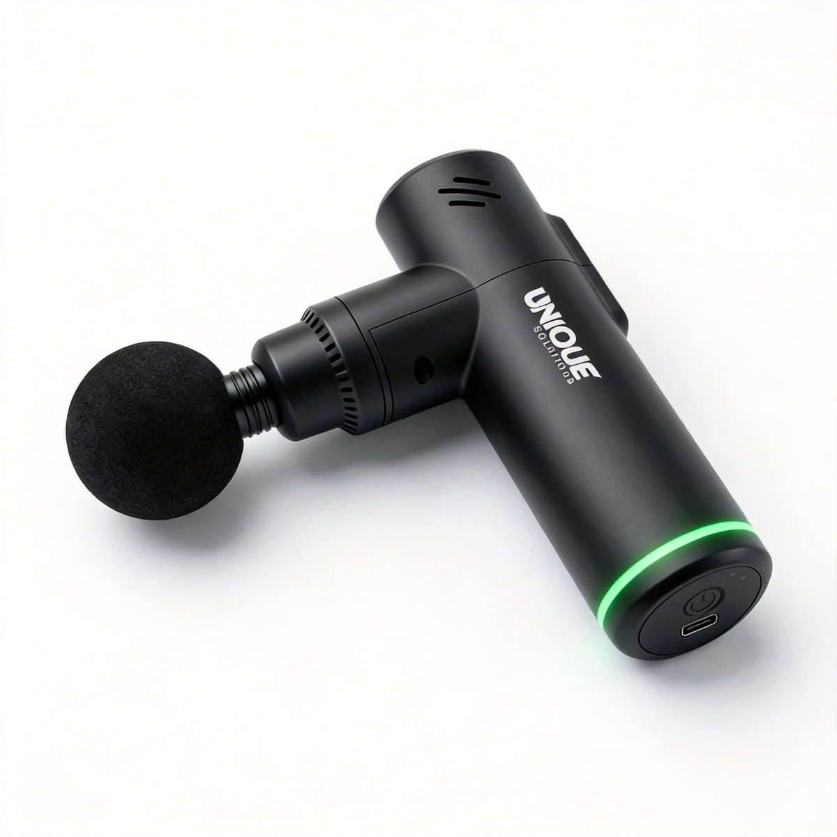 iKyoor Massage Gun 6 Speeds 12 Heads Deep Tissue Brushless Motor Body Muscle Comfort Support