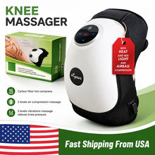 iKyoor K10 heat and compression knee massager for home comfort support
