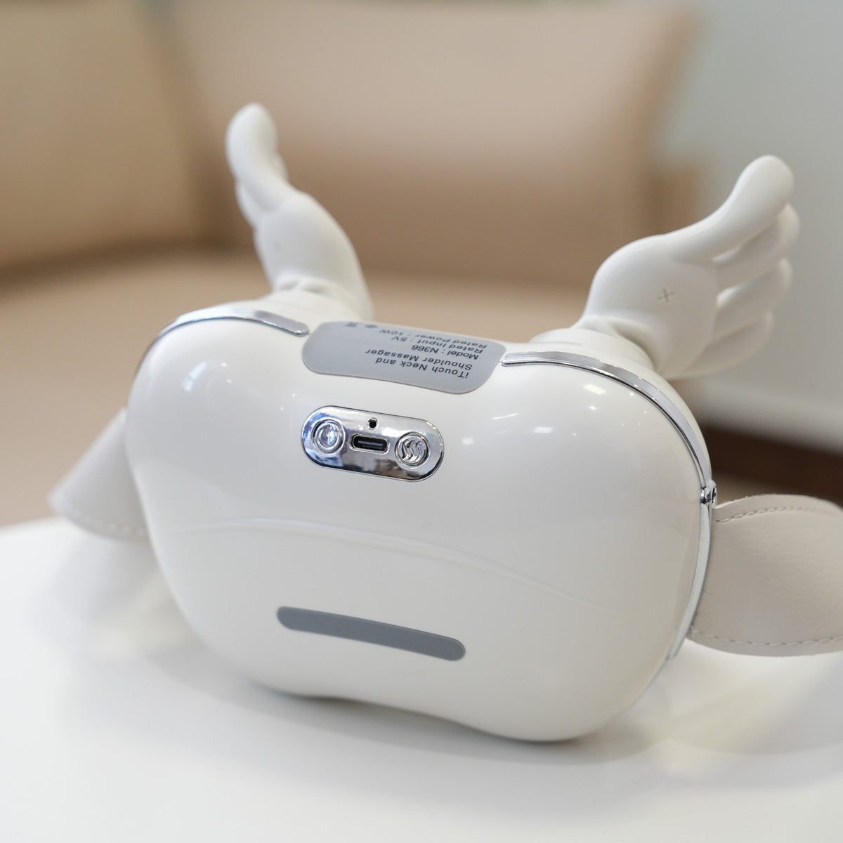 iKyoor Electric Neck Shoulder Massager Heated 5D Shiatsu Back Massage for Comfort Support